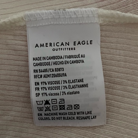 NWT American Eagle Soft&Sexy Ribbed Long-Sleeve - Picture 4 of 8